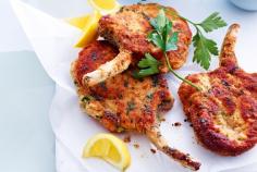 Herb & spice crumbed pork main image