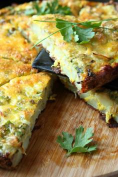 Crustless Spinach Quiche Recipe