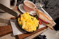 Scrambled Eggs at The Hardware Societe in Melbourne, Australia. #breakfast #scrambledeggs #wishlist