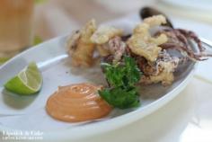 Bills Sydney in Waikiki - a must visit restaurant! | Squid with a spicy mayo | #hawaii #waikiki #restaurant #food #yum #travel