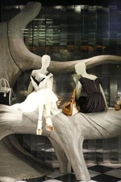 ♂ Commercial Space  Retail design visual merchandising window display, PRADA, New York, June 2013
