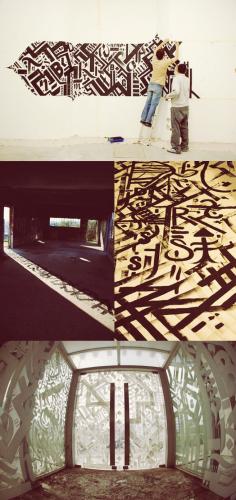 Caligrafia urbana #street #art #tipografia