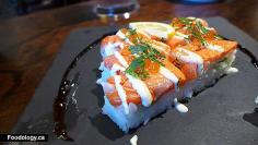 Salmon Battera at Suika in Vancouver. #sushi #seafood #wishlist