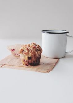 BLACKBERRY THYME MUFFINS