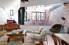 ABU House by Stephen Collins & Photographed by Tom Ferguson | Yellowtrace - LOVE the indoor Magnolia!