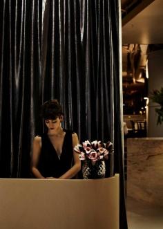 Prix Fixe Melbourne Restaurant by Fiona Lynch | @Yellowtrace | @BRABBU is part of this Australia restaurant, with brass wall lamp VELLUM | www.brabbu.com