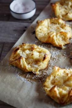 Cauliflower cheese pastries