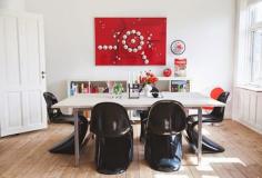 apartment packed with design goodies..