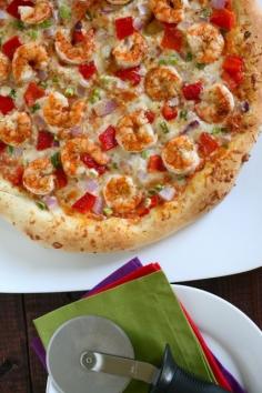 Cajun Shrimp Pizza