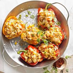 Southwestern Stuffed Roasted Peppers