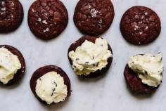 Chocolate and Olive Oil Ice Cream Sandwiches