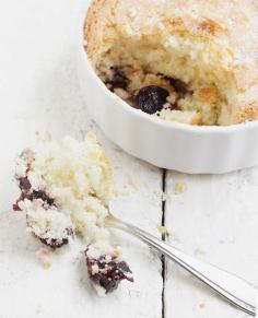 Roasted Cherry Buttermilk Breakfast Cake