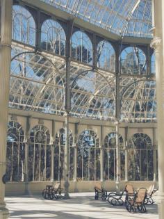 Palacio de Cristal in Madrid / photo by Lucile Chastanier