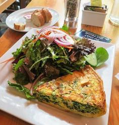 Crab and Spinach Quiche Recipe