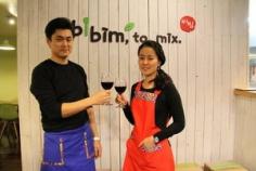 Bibim, to mix. King's cross