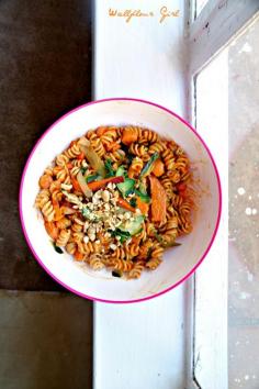 Gochujang Peanut Asian-Style Pasta