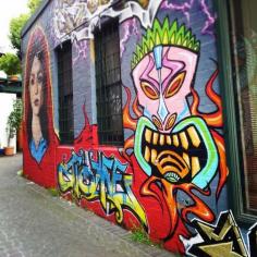 Encapsulates what Newtown is about. Awesome street art via Buzzzbar's lane way entry. - Buzzzbar Cafe, Newtown, NSW, 2042 - TrueLocal