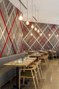 The Royal Quarter Cafe (London) by Geometry Design