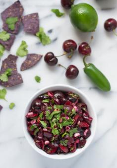 Fresh Cherry Salsa