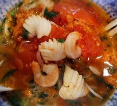 Asian-Style Seafood Soup Recipe