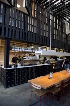 melbourne cafes photo blog: Industry Beans Warehouse 3, Cnr Rose & Fitzroy Streets Fitzroy 3065