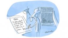 MEMO TO overzealous chefs: a dessert cannot be wicked. Illustration: Matt Golding.