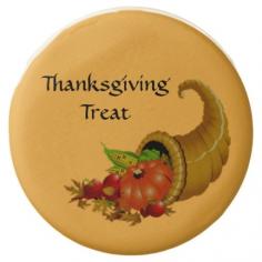 Cornucopia / Horn of Plenty One Dozen Dipped Oreo Cookies