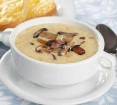 Slow Cooker Mushroom Soup Recipe