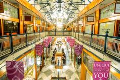 Illuminated beautifully by candlelight, the olde world charm of the historic Brisbane Arcade transformed into a whimsical backdrop for our intimate High Tea