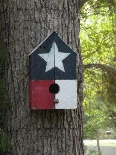 patriotic birdhouse by callie