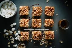 toasted coconut almond rice krispies