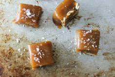 Salted Pumpkin Caramels
