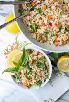 Lemon Basil Chicken Salad