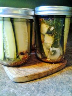 Quick Refrigerator Pickles