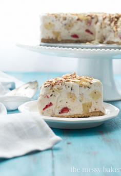 strawberry shortcake ice cream pie