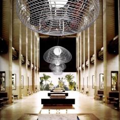 Shiitake - Yellow Goat Design Ltd  | Australia Sexy, cool, techno, metallic…a great mix for a cutting edge modernist pendant.