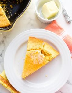 Buttery Maple Skillet Cornbread