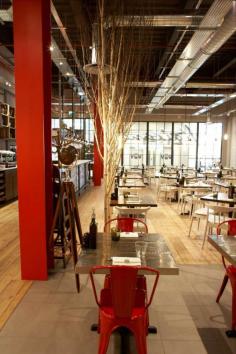 Zizzi Aberdeen Restaurant, Aberdeen, UK ba B3 Designers