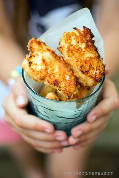 Grown up fish fingers with Tartar sauce