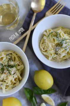 pasta al limone