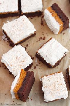 chocolate pumpkin bars