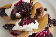 Blueberry Pie Tacos