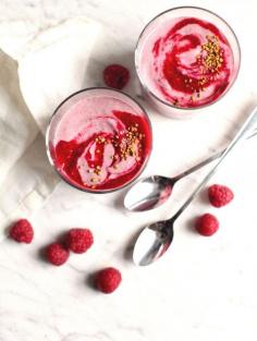 raspberry buckwheat porridge