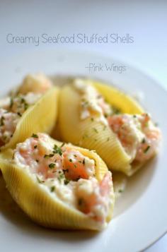 Seafood Stuffed Shells