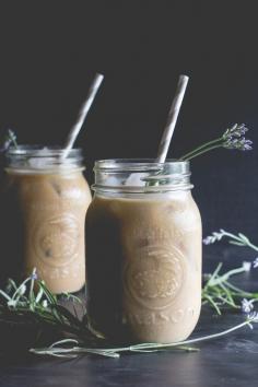 Lavender & Honey Iced Latte