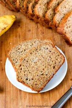 Whole Wheat Yogurt Banana Bread with Cinnamon