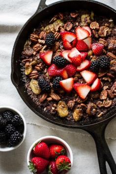 Quinoa-Banana Skillet Bake