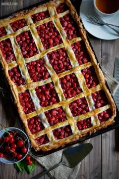 Cherry Slab Pie