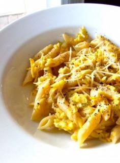 yellow squash penne
