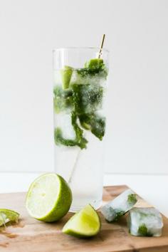 Mojito Ice Cubes